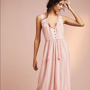 NWT Anthropologie Visayas Striped Jumpsuit